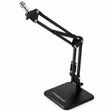 Support de microphone de table Hardman avec base et bras lourds, jusqu'à 2,5 kg