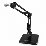 Support de microphone de table Hardman avec base et bras lourds, jusqu'à 2,5 kg