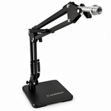 Support de microphone de table Hardman avec base et bras lourds, jusqu'à 2,5 kg