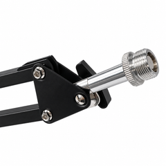 Support de microphone de table Hardman avec base et bras lourds, jusqu'à 2,5 kg
