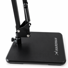 Support de microphone de table Hardman avec base et bras lourds, jusqu'à 2,5 kg