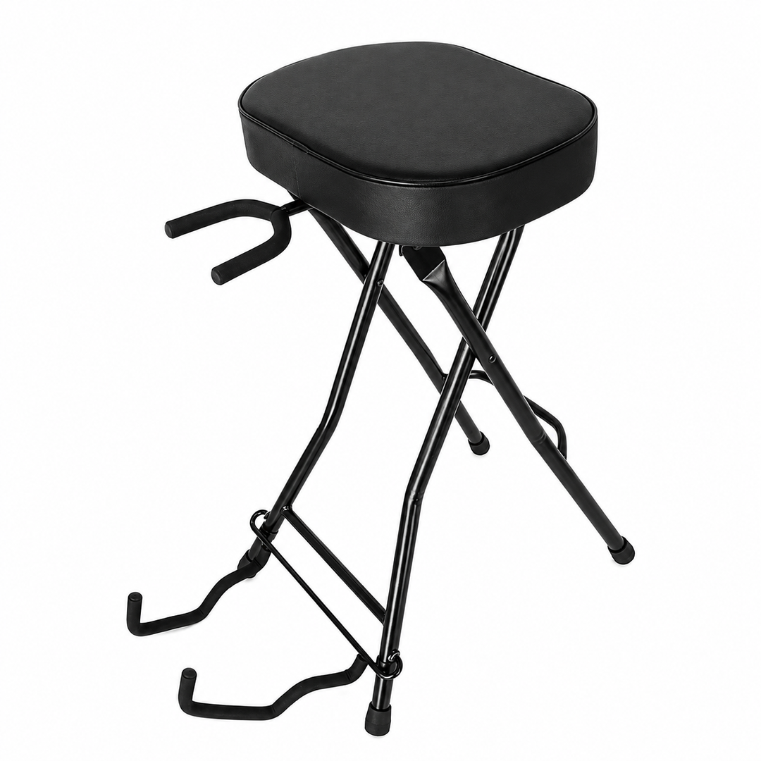 Hardman SB207 repose-pied pour guitare avec repose-pied et support pour guitare.