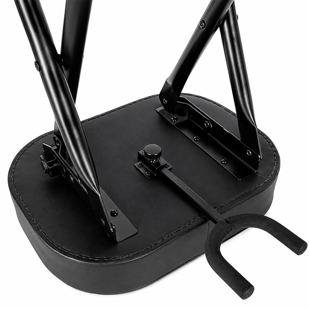 Hardman SB207 repose-pied pour guitare avec repose-pied et support pour guitare.