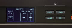 Yamaha Reface DX Synth Craviers (Noir)