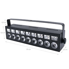 LIGHT4ME BATTEN MIX RGBW+UV laveur mural LED BAR strobe