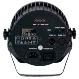 LIGHT4ME BLACK PAR 30x3W RGBA-UV LED pålidelig scenespotlight