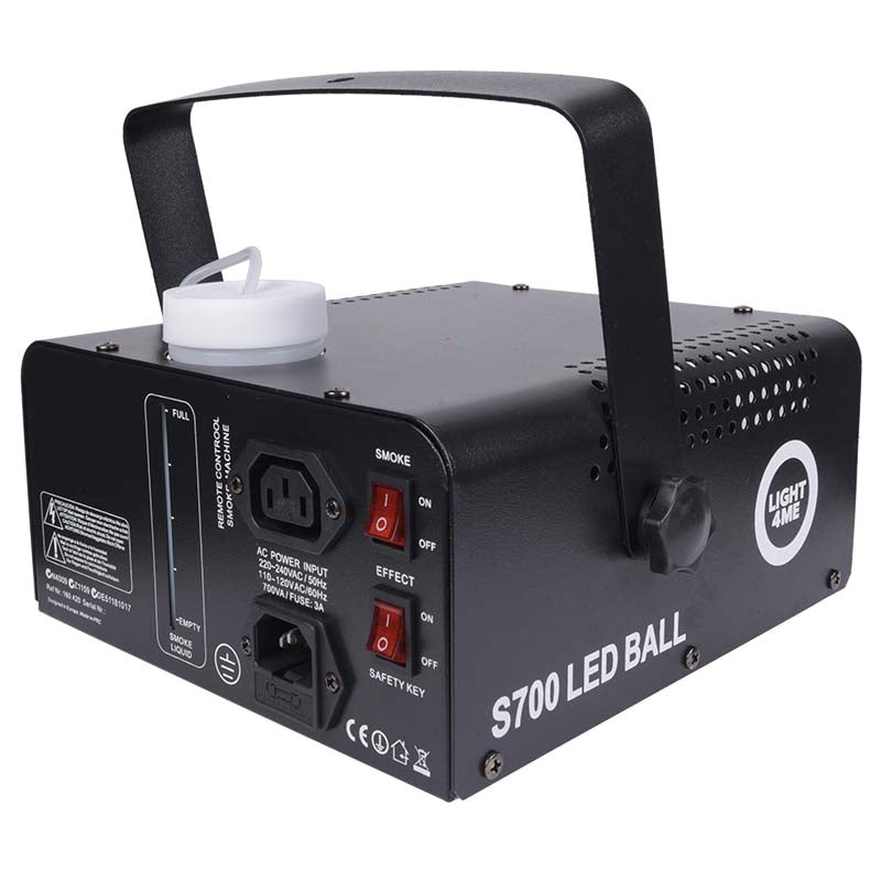 Light4Me S700 LED Ball Røgmaskine