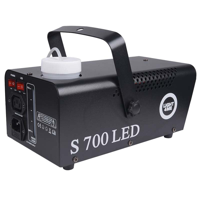 LIGHT4ME S 700W générateur d’effets LED de fumée et de brouillard avec télécommande