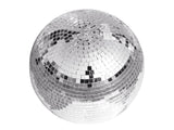 EUROLITE Ensemble boule à facettes 30 cm avec stand et cover de trépied noir