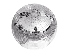 EUROLITE Set boule à facettes 30cm avec stand de scène variable + housse noire