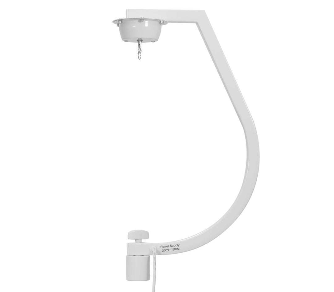 Holder m. Motor til Boules à Facettes op til 30cm (Hvid)