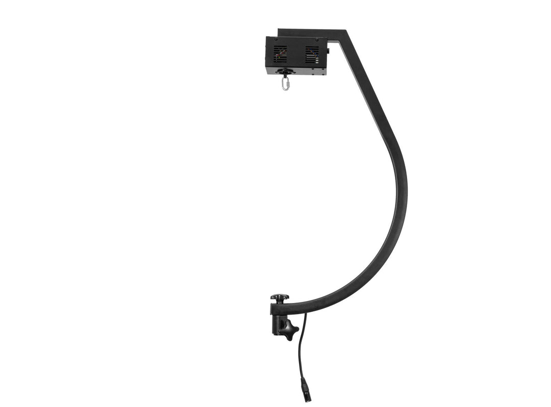 Support EUROLITE Stand Mount PRO avec moteur DMX pour boules à facettes jusqu’à 50cm bk