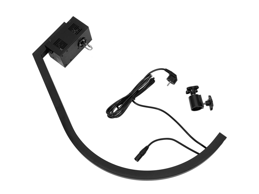 Support EUROLITE Stand Mount PRO avec moteur DMX pour boules à facettes jusqu’à 50cm bk