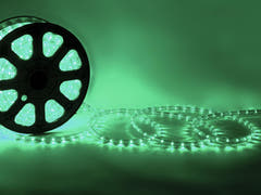 Eurolite Rubberlight LED Vert (44m)