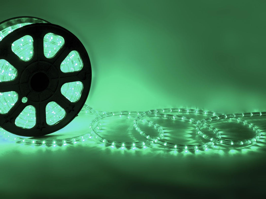 Eurolite Rubberlight LED Vert (44m)