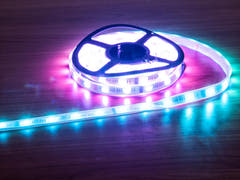 Bande LED EUROLITE IP Pixel Strip 160 5m RGB 12V