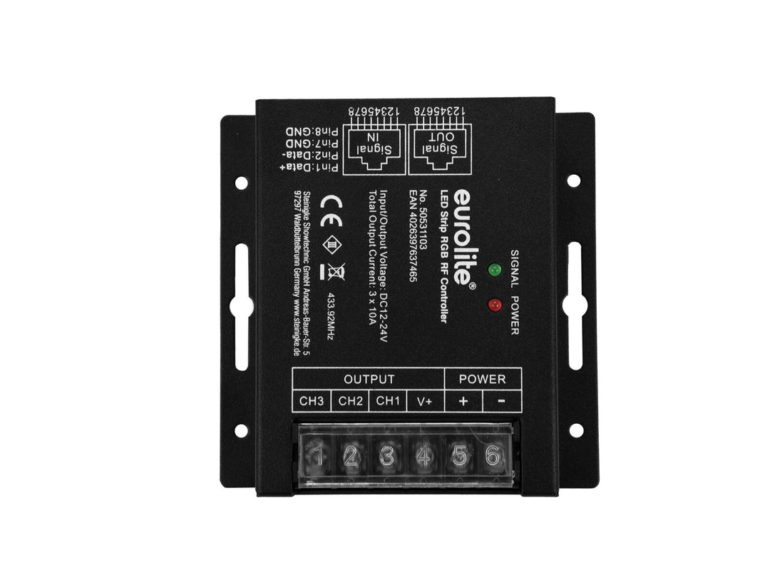 EUROLITE Contrôleur RF pour LED Strip RGB