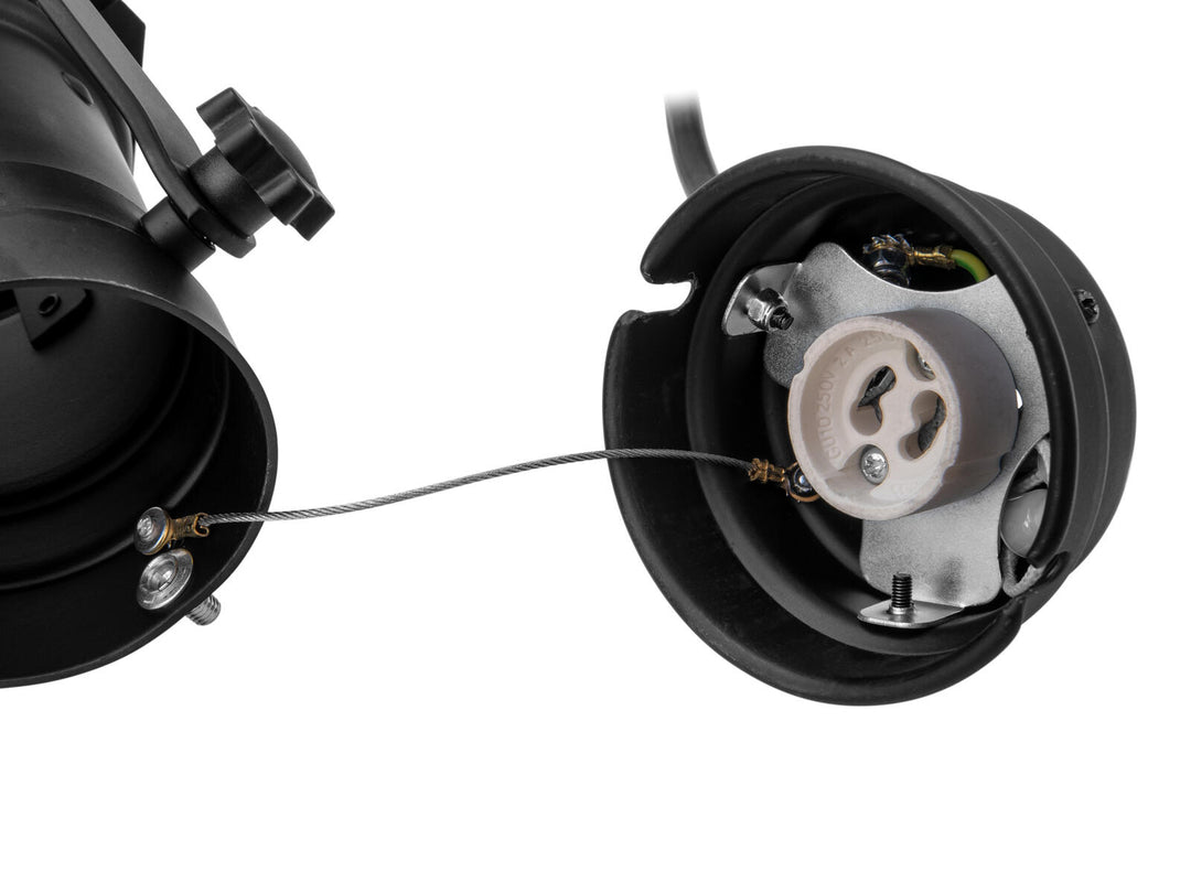 EUROLITE PAR-16 Spot GU-10 noir