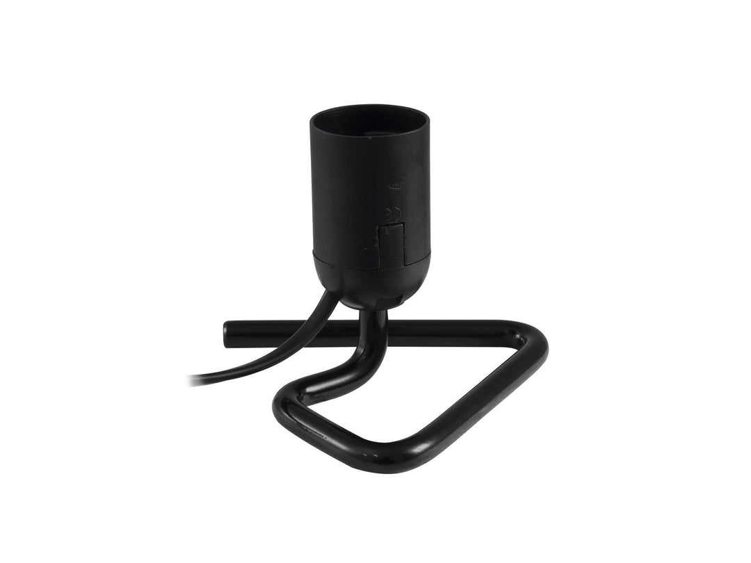 EUROLITE Set LED E27 RGB/WW/CW WiFi + Base triangulaire Black
