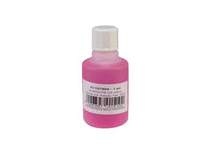 EUROLITE encre de tampon active aux UV, rouge transparent, 50ml