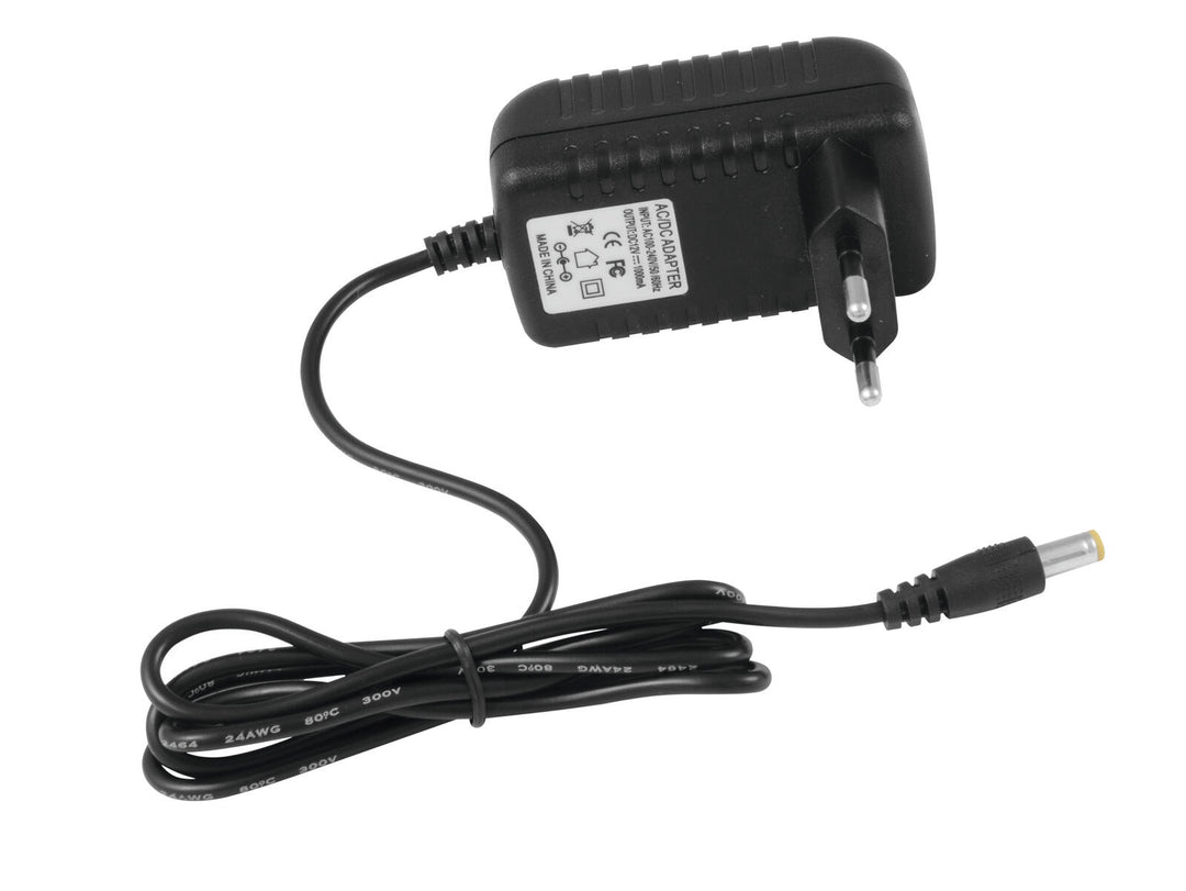 EUROLITE bloc d’alimentation électronique DC 12V, 1A