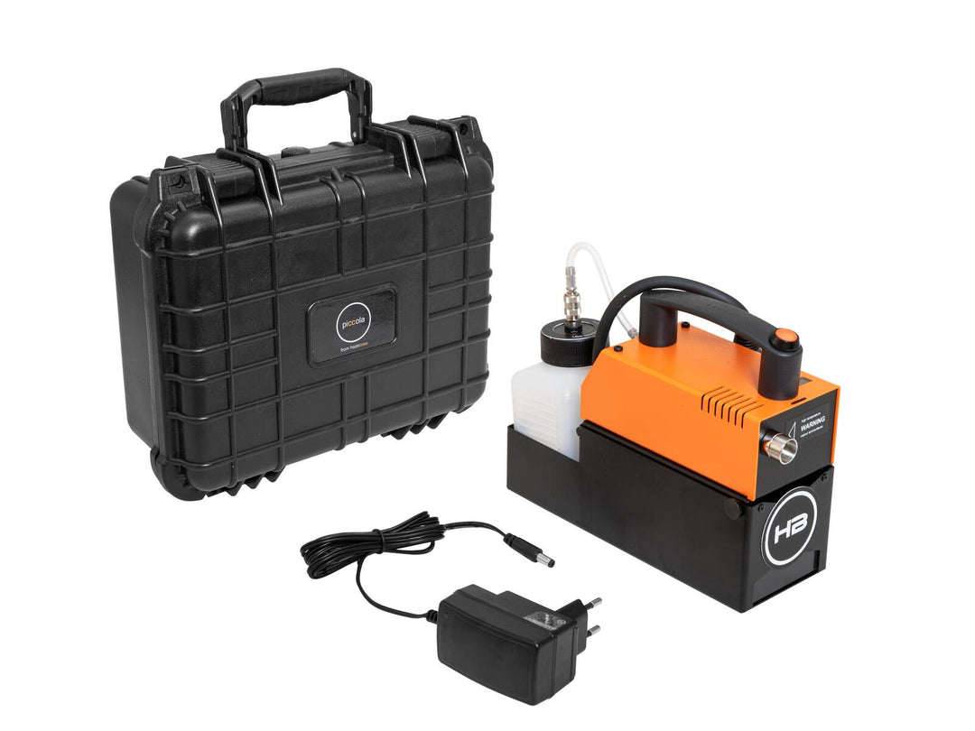 HAZEBASE PICCOLA machine à fumée alimentée par batterie DMX