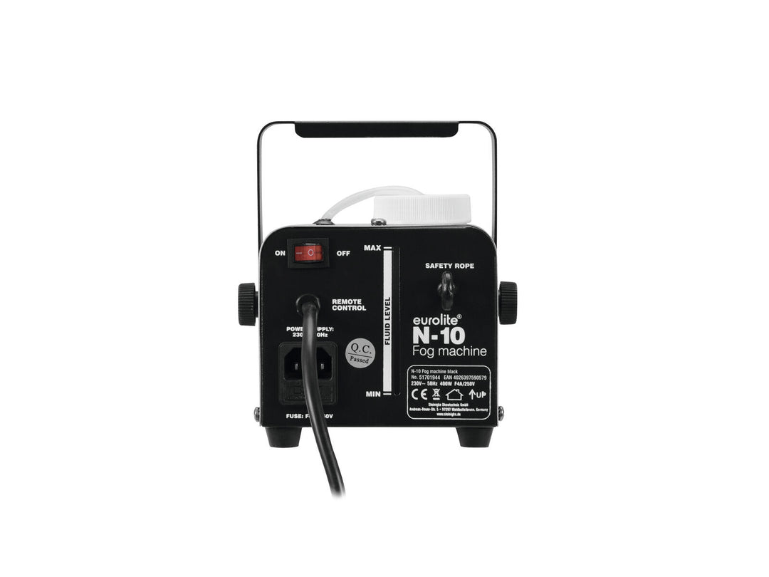 EUROLITE N-10 Machine à brouillard noir