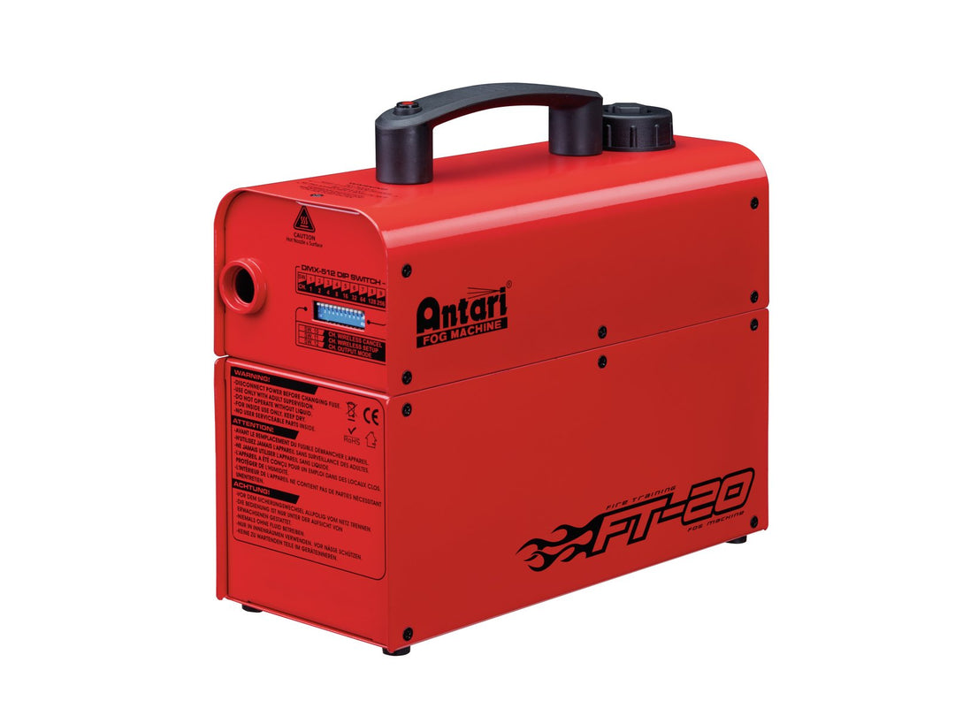 ANTARI FT-20X-B Machine à brouillard mobile (600W, Rouge)