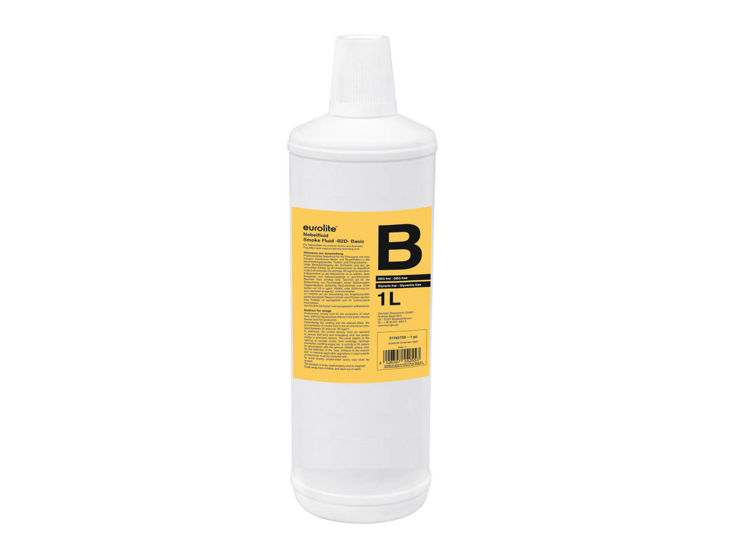 EUROLITE SMOKE FLUID -B2D- Basic, liquide à fumée 1l