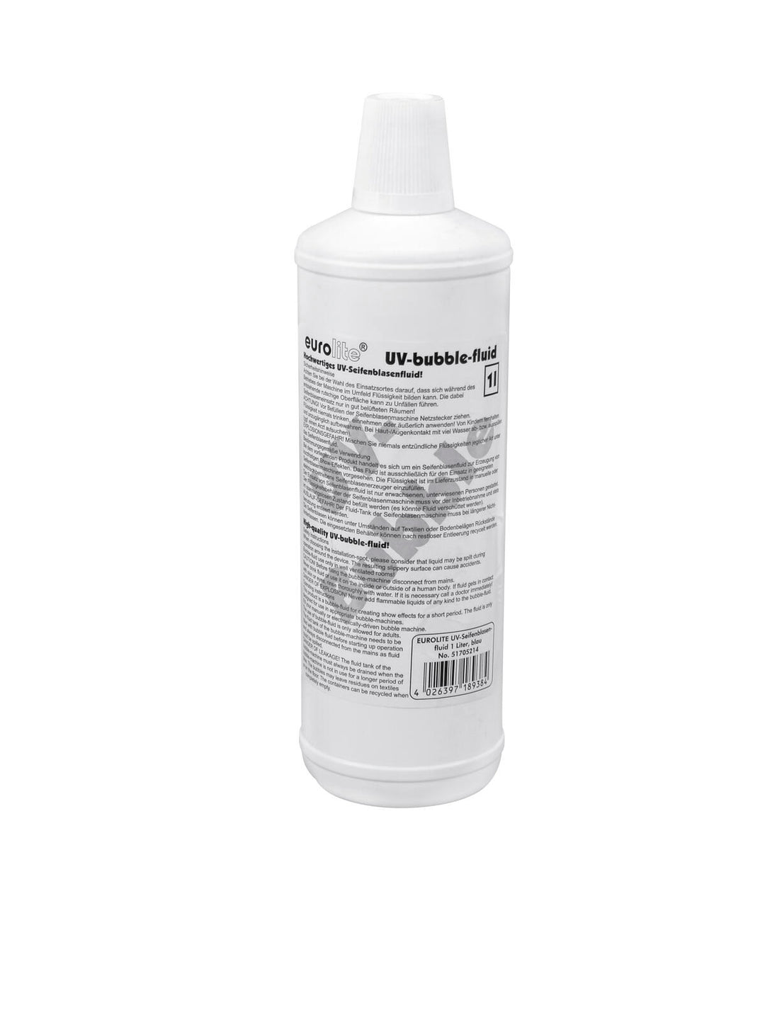 EUROLITE Set de liquide à bulles UV 3x1l