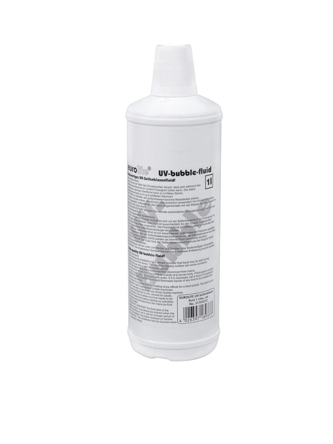 EUROLITE Set de liquide à bulles UV 3x1l
