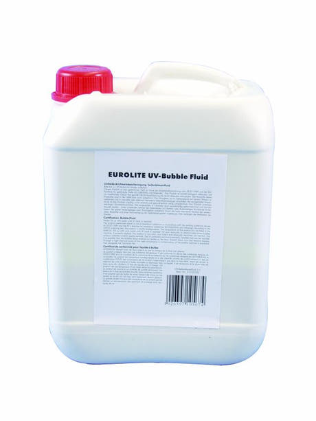 Eurolite Liquide à bulles (5L, UV Rouge)