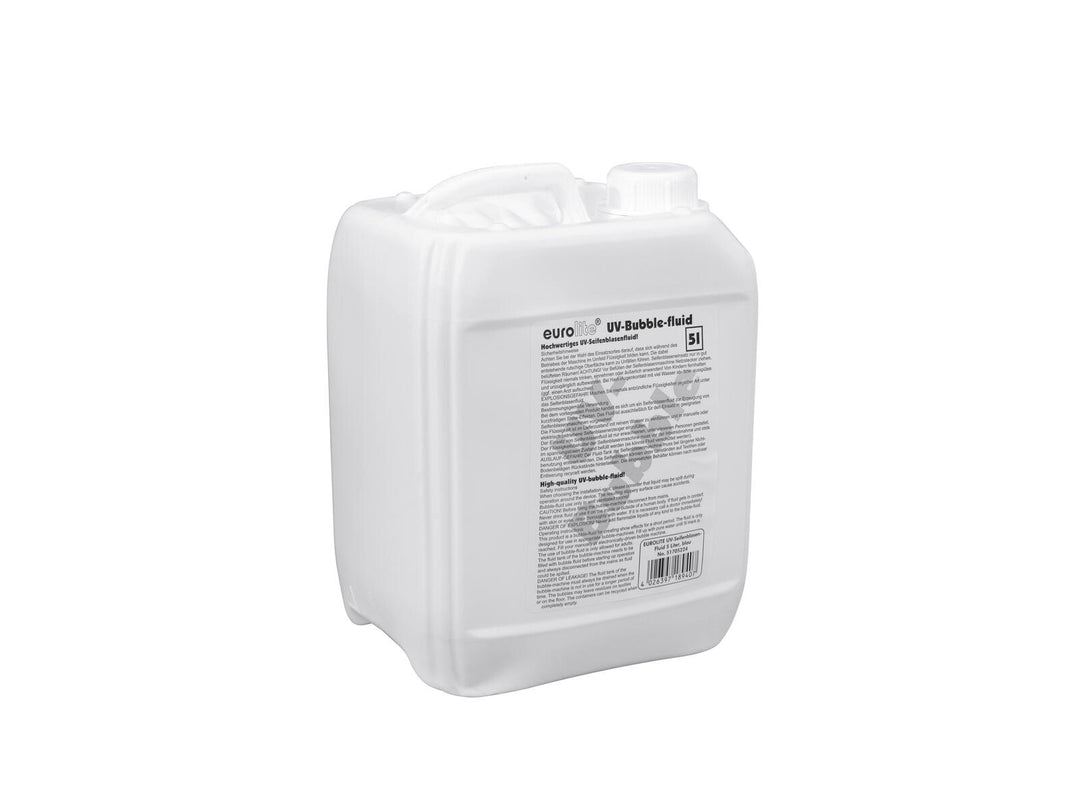 EUROLITE Set 3x UV Bubble Fluid 5l jaune + rouge + bleu