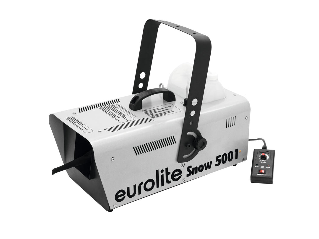 EUROLITE Set Snow 5001 machine à neige + liquide à neige 5l
