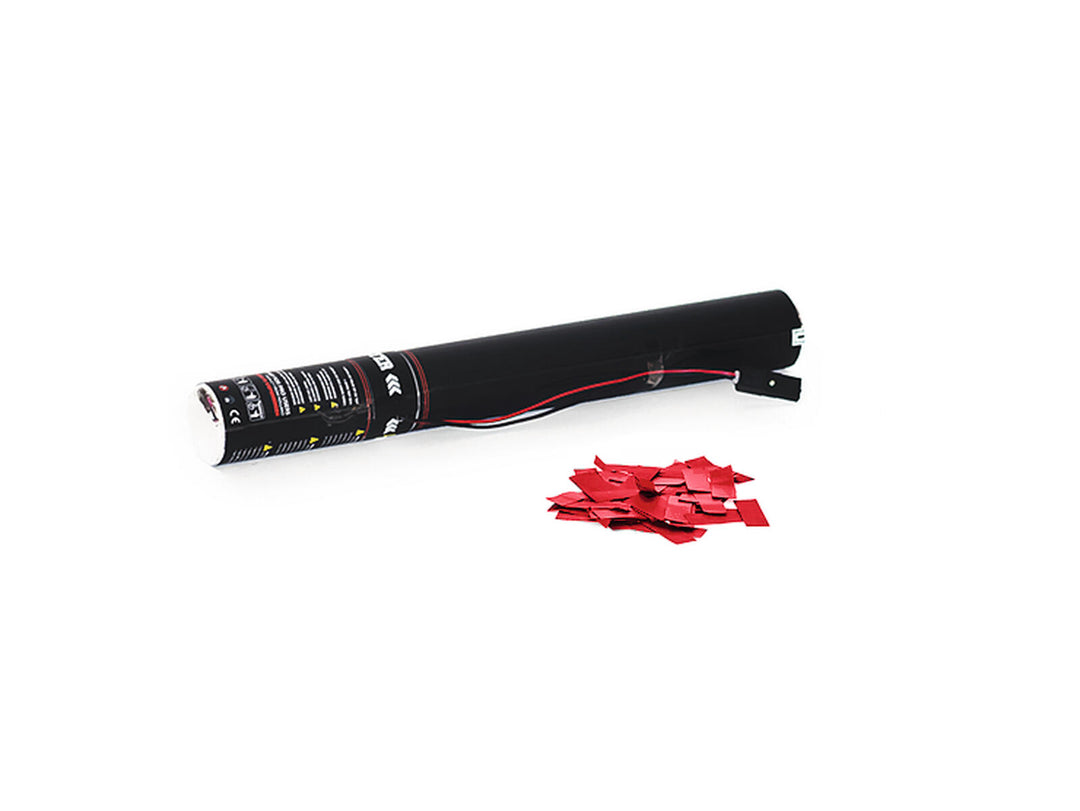 TCM FX Canon à confettis électrique 50cm, rouge