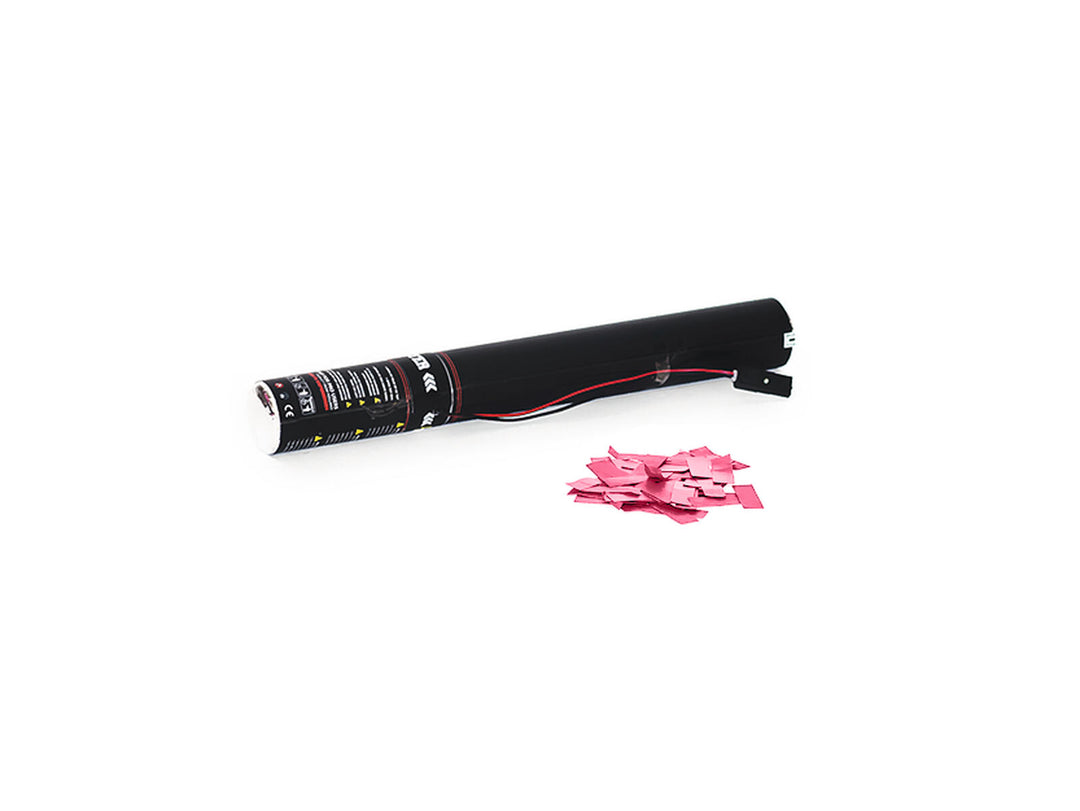 TCM FX Canon à confettis électrique 50 cm, rose
