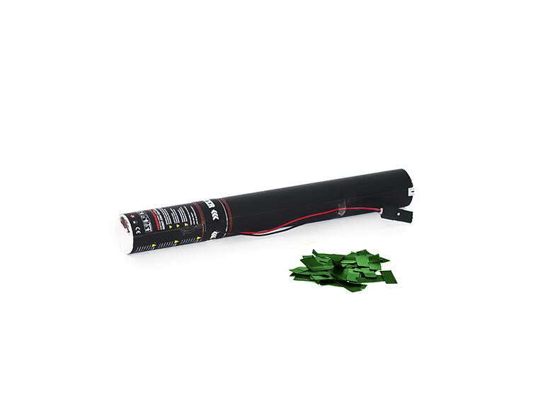 TCM FX Canon à confettis électrique 50cm, vert foncé