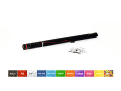 TCM FX Canon à confettis électrique 80cm, blanc/argent