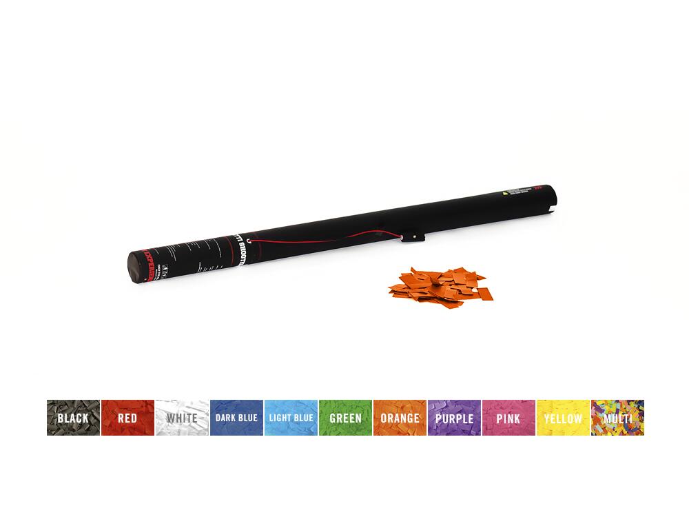 TCM FX Canon électrique à confettis 80cm, orange