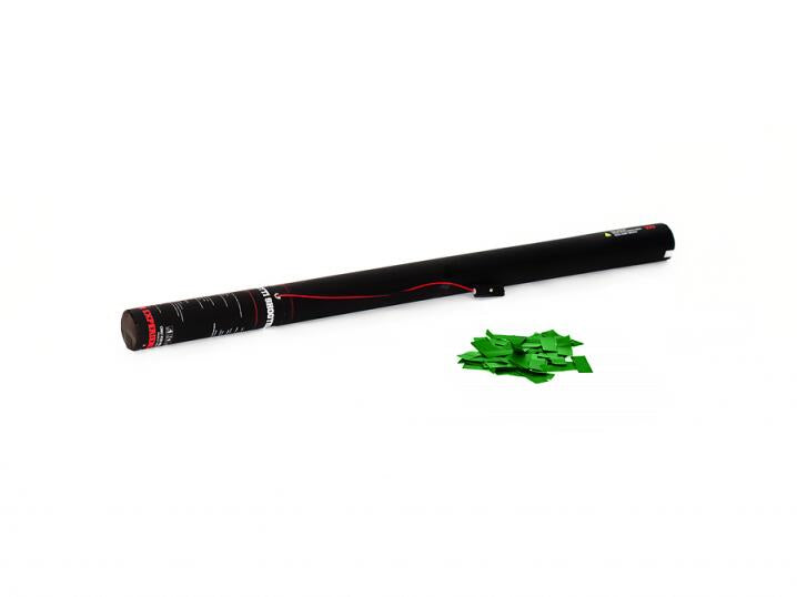 TCM FX Canon à confettis électrique 80cm, vert foncé