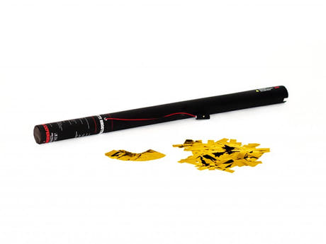 Canons à Confetis Électriques 80 cm. avec Confettis Métalliques