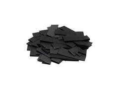 TCM FX Confettis rectangulaires Slowfall 55x18mm, noirs, 1kg