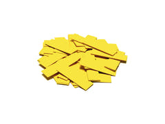 TCM FX Confettis Slowfall rectangulaires 55x18mm, jaunes, 1kg