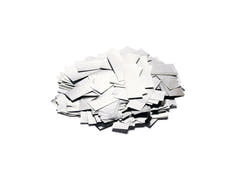 TCM FX Confettis métalliques rectangulaires 55x18mm, argentés, 1kg
