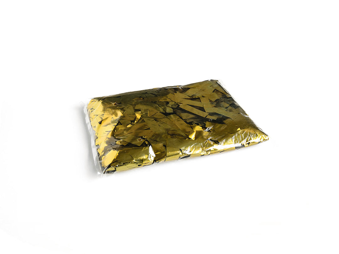 TCM FX Confettis métalliques rectangulaires 55x18mm, dorés, 1kg
