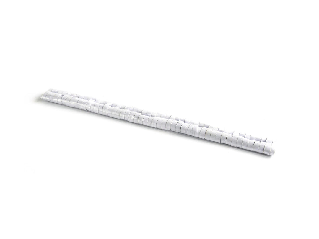 TCM FX Slowfall Streamers 5mx0.85cm, blanc, 100x
