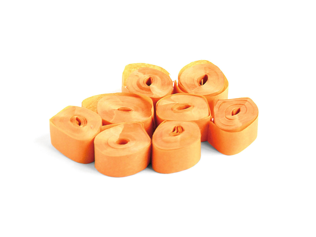TCM FX Serpentins Slowfall 5mx0.85cm, orange, 100x