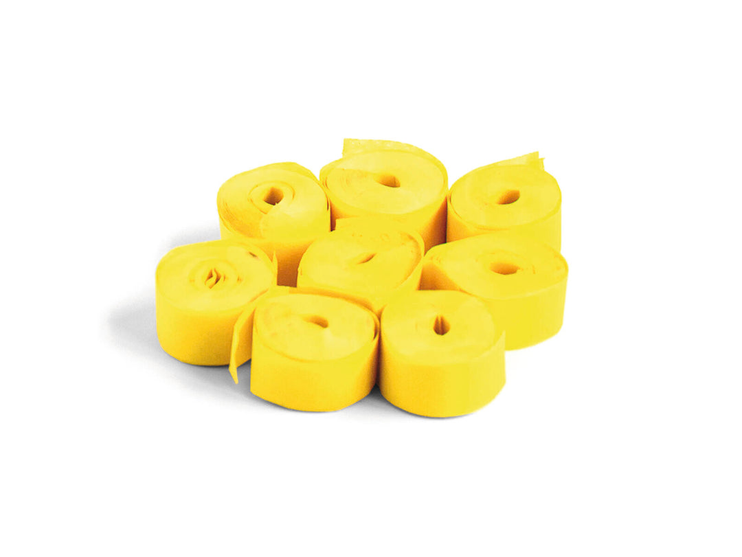 TCM FX Streamers à chute lente 5mx0.85cm, jaune, 100x