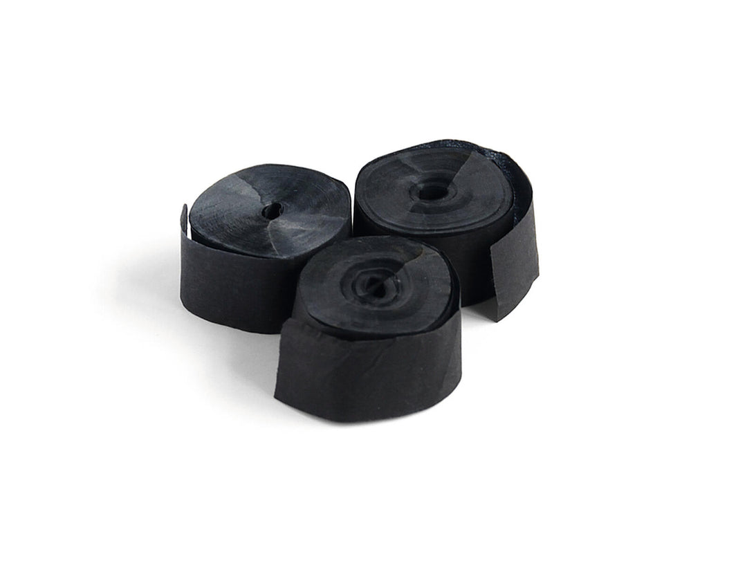 TCM FX Slowfall Streamers 10mx1.5cm, noir, 32x