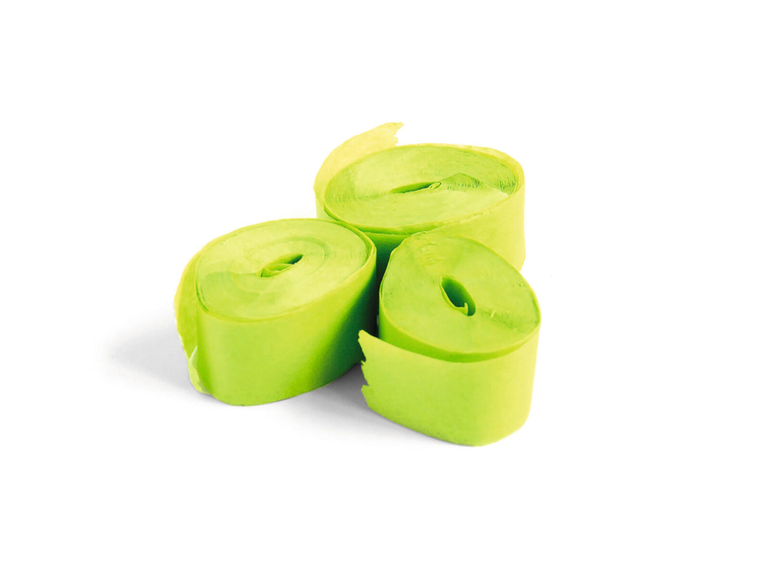 TCM FX Slowfall Streamers 10mx1.5cm, vert clair, 32x